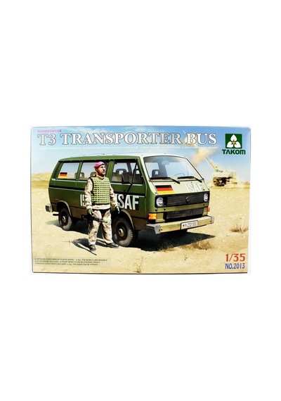 1/35 Vw T3 Transporter Minibüs Ve Figür Maketi, Takom 2013