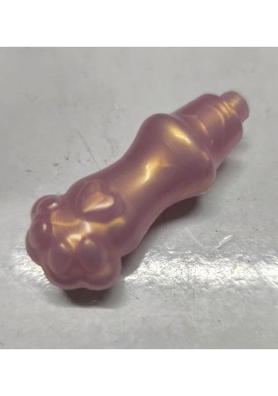 Mum Mühürü Sapı Kedi Patisi Model Sentetik Reçine Sedef Pembe M8 Karışık