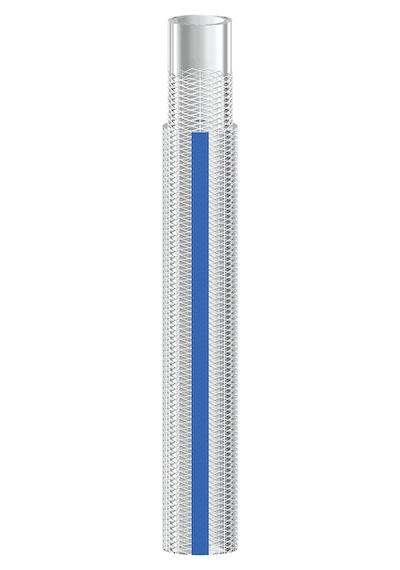 Dyzer Süper Örgülü Şeffaf Bahçe Hortumu 19x25 2 Metre İç Çap:19 Mm Dış Çap: 25 Mm