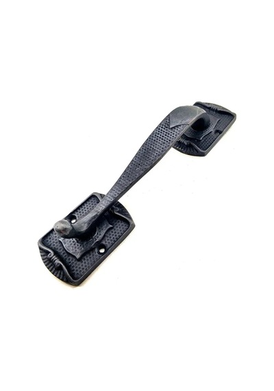 Magicool Antika Tarz Dekoratif Pirinç Ayak Tip Büyük Kapı Çekme Kolu - 220x50mm, Oksit