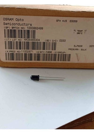 Sfh415 Osram 5mm Opto 10 Adet