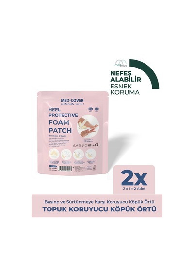 Med-cover Topuk Koruyucu Örtü X 2 Adet