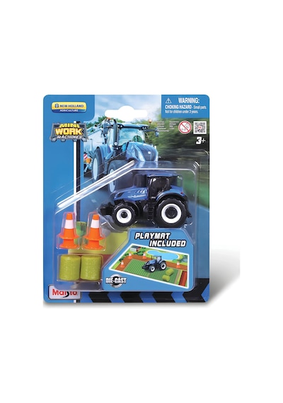 Mi Ni Work Machi Nes Traktör Oyun Seti New Holland Çok Renkli