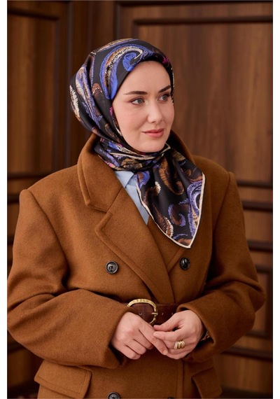 Silk Home Twill İpek Eşarp 11490-01 Siyah