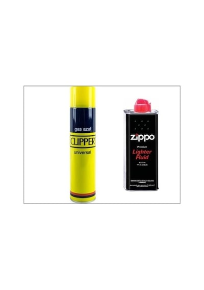 Ardahan Ticaret 2'li Benzin ve Clipper Çakmak Gazı Set