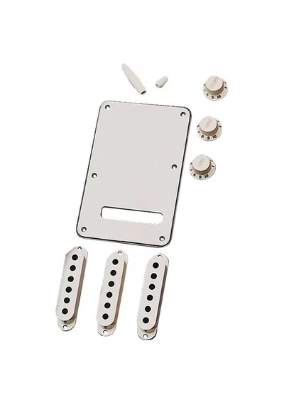 Fender Stratocaster Aged White Manyetik Kapağı Aksesuar Kiti