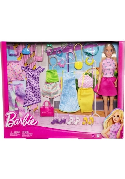 Barbienin Aksesuarlı Moda Dünyası 8910
