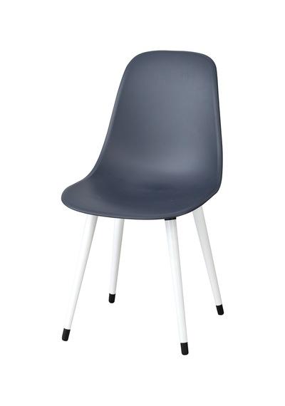Vilinze Eames Beyaz Ahşap Ayak Plastik Füme Sandalye Eames-beyaz Füme - Beyaz