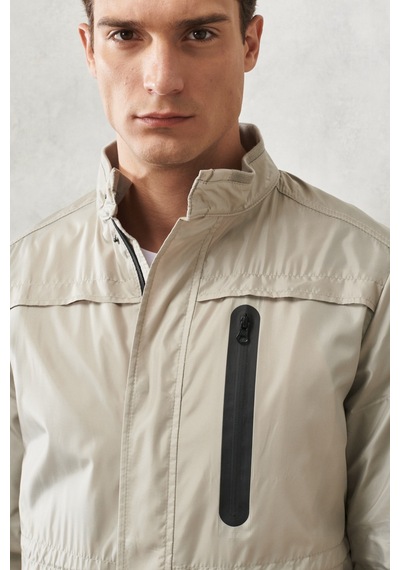 Ac&Co / Altınyıldız Classics Erkek Bej Standart Fit Dik Yaka Casual Mont 4A0822200200Bejxxl Bej