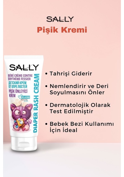Sally Bebek Pişik Önleyici Krem