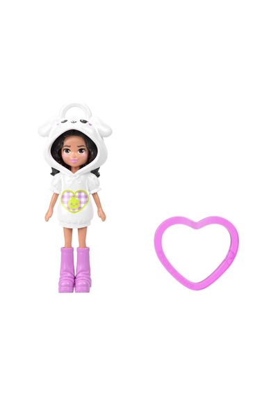 Jmn38 Polly Pocket Kapüşonlu Bebekler Belirtilmemiş