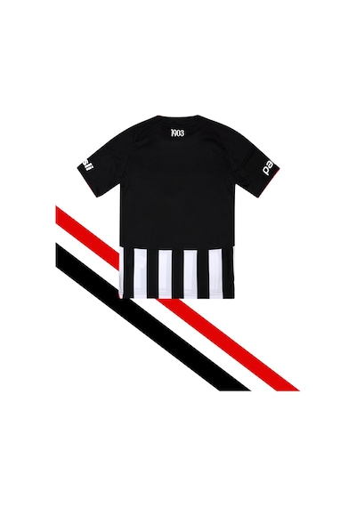 Lisanslı Adidas Beşiktaş Forma 25-26 Sezon Çubuklu Çocuk Forması Uv Baskı Kutu Siyah-beyaz