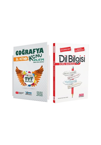 Yayın Denizi Tyt Coğrafya El Kitabı Ve Ankara Kitap Merkezi Dil Bilgisi Soru Bankası Seti 2 Kitap