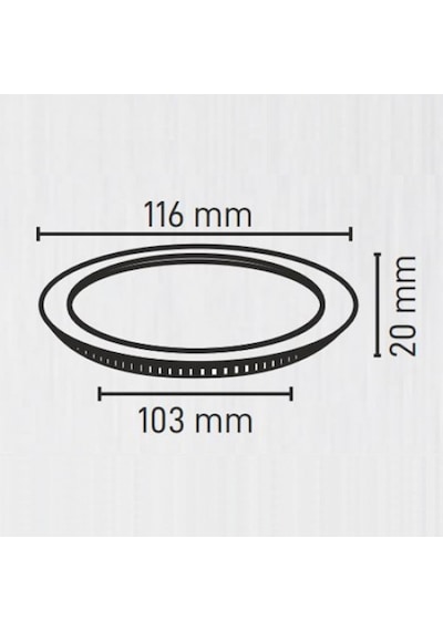 Maxled 6w 6500k Yuvarlak Sıva Altı Led Panel