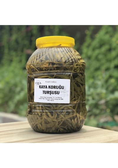 Silifke Sepeti Kaya Koruğu Turşusu 5 KG