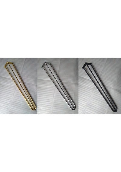 Demontepark 71,5Cm-Lüks Metal Firkete Ayak,Metal Ayak,Masa,Sehpa,Kütük