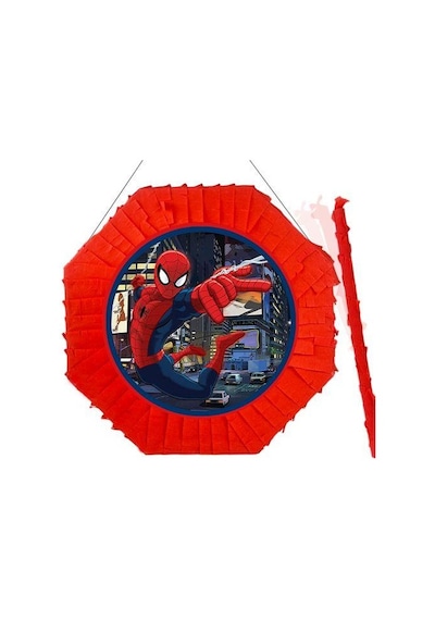 Örümcek Adam Pinyata 42cm + Sopası Diğer