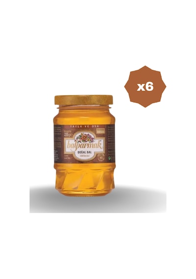 Balparmak Yayla Ova Süzme Çiçek Balı 225 Gr - 6 Adet