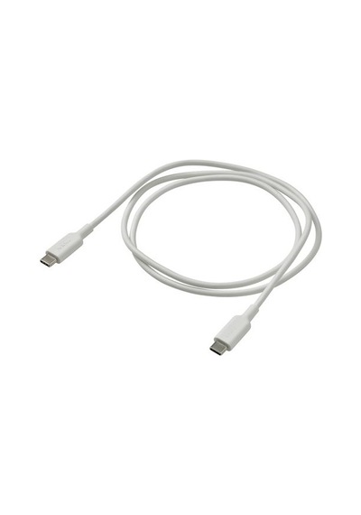 Ikea Sıttbrunn Usb-c - Usb-c Kablo, Beyaz, 1.0 M