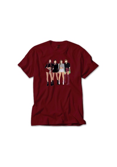 Blackpink Digital Yeşil Tişört
