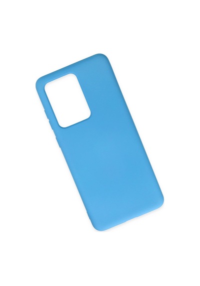 Samsung Uyumlu Galaxy S20 Ultra Kılıf Nano İçi Kadife Silikon Mavi\