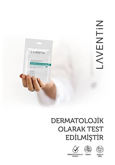 Laventin Aşırı Yıpranmış Ve Dökülen Saçlar İçin Onarıcı Saç Maskesi
