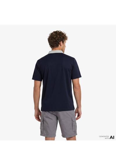Unıted4 Regular Fit Erkek Mavi T-shirt Cupper Çok Renkli