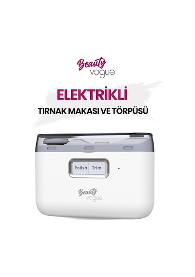 Şarjlı Tırnak Kesme Ve Manikür Cihazı Elektrikli Tırnak Makası Manikür Makinesi