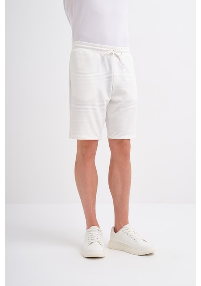 Cazador Regular Fit Örme Dokulu Bermuda Şort