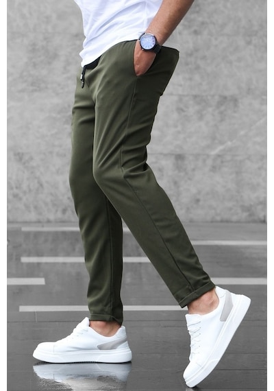 Madmext Haki Jogger Pantolon 4242 Haki