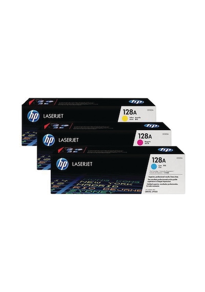 Hp 128A Cf371Am Renkli Toner 3'Lü Paket