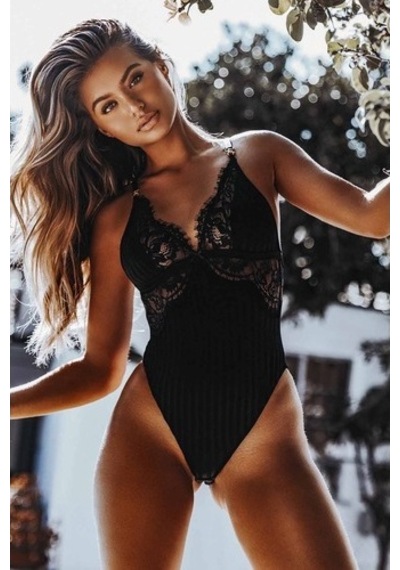 Merry See Özel Tasarım Dantelli Body Gecelik