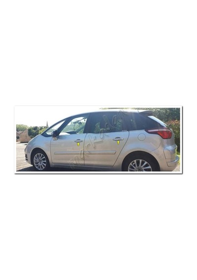 Woc Chrome Citroen C4 Picasso Krom Kapı Kolu 2006-2013 4 Kapı Pas