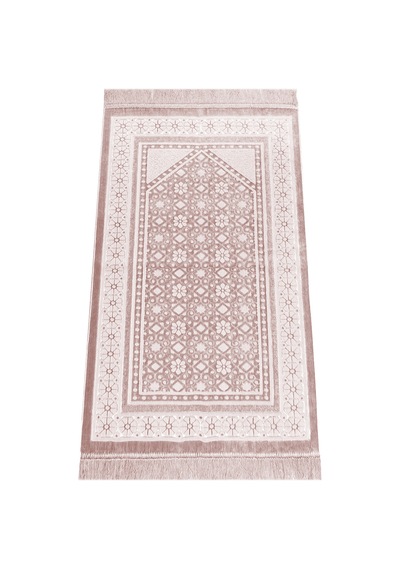 Kadife Seccade İnci Velvet Pearl - Pembe Pembe
