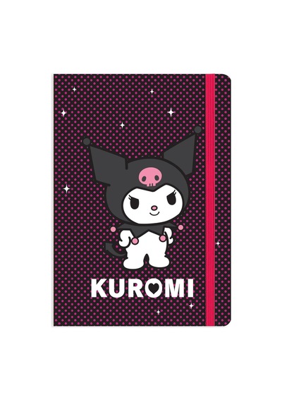 Kuromi A5 80 Yp. Çiz. Sert Kapak Defter Çok Renkli
