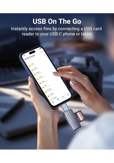 Usb-c To Usb 3.0 Adaptör 2 Li Set Kompakt Mavi Dönüştürücü Yüksek Performanslı Pratik Seti