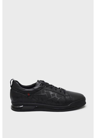 Marcomen Pepita 6583 İtal Fashion Erkek Deri Sneakers Ayakkabı Siyah