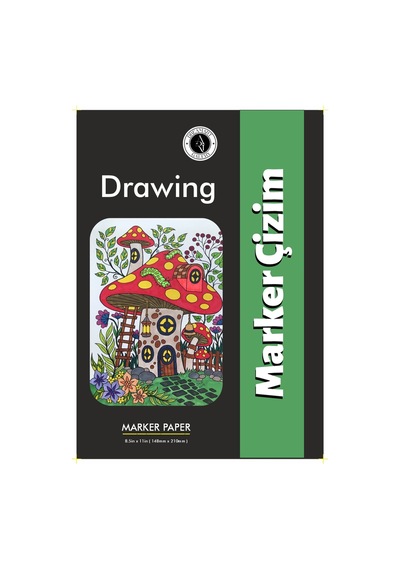 Koala Çizim Defteri Marker Çizim Defteri A5