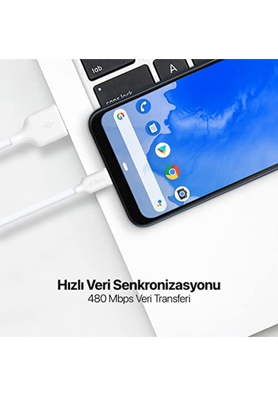 Micro Usb Kablosu, Beyaz, Micro Usb Diğer