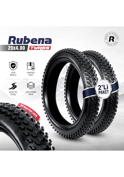 Rubena 20x4.00 Dış Lastik Off Road 100-406 R30 2 Li Set