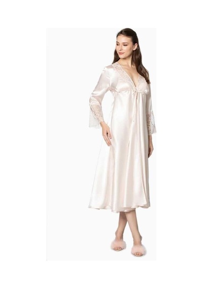 Pierre Cardin İnci 6'lı Full Güpür Gecelik Sabahlık Tk 6620 001