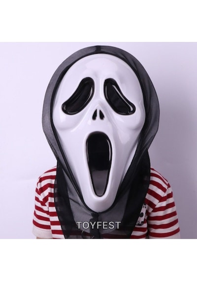 Cadılar Bayramı & Halloween Scream Maske Parti Kostüm Aksesuarı