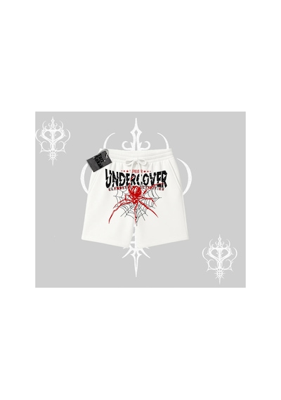 Tarzsokak Beyaz Şort Spider Undercover