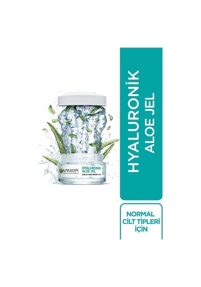 Garnier Hyaluronik Günlük Nemlendirici Aloe Jel 50 ML + Hyaluronik Aloe Temizleme Jeli 200 ML