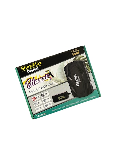 Showmax Hawaii Mini Hd Uydu Alıcısı + Wifi Anteni