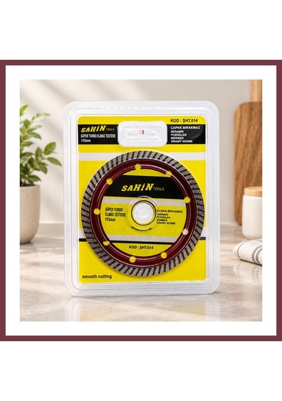 Storeşahin İnce Turbo Kesici Disk - Mermer Granit Seramik 115x22.2-3mm Shn0720