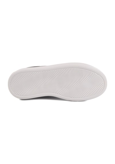 Siyah Beyaz Bağcıklı Kadın Sneaker 156 G Siyah-beyaz