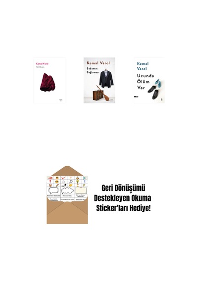 Kin Divanı + Babamın Bağlaması Ciltli + Ucunda Ölüm Var + Okuma Sticker'ları