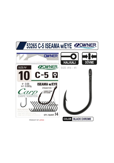 Owner 53265 C-5 Carp Iseama W/Eye (458614375)