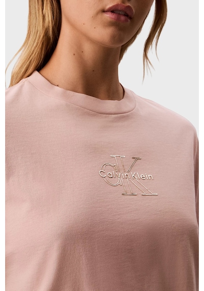 Calvin Klein Bayan T Shirt Lv047d873g 3t3 Pudra